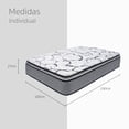 thumbnail image 2 of Colchon Individual Restonic Ortopédico Mooncare 2 Piezas, 2 of 7