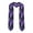 Sharp Corner, variant on Fuzoiu Purple Pattern White Tiger Print Graduation Sash,Graduation Stole,Unisex Adult Graduation Stole Shawl 91" Long,for Academic Commencements Shawl-Sharp Corner