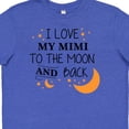 thumbnail image 4 of Inktastic I Love My Mimi to the Moon and Back Youth T-Shirt, 4 of 5