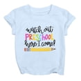 thumbnail image 4 of Hiijoy Big Girls Back-To-School T-Shirt Short Sleeve Kindergarten T Shirt, Sizes 3-13, 4 of 4