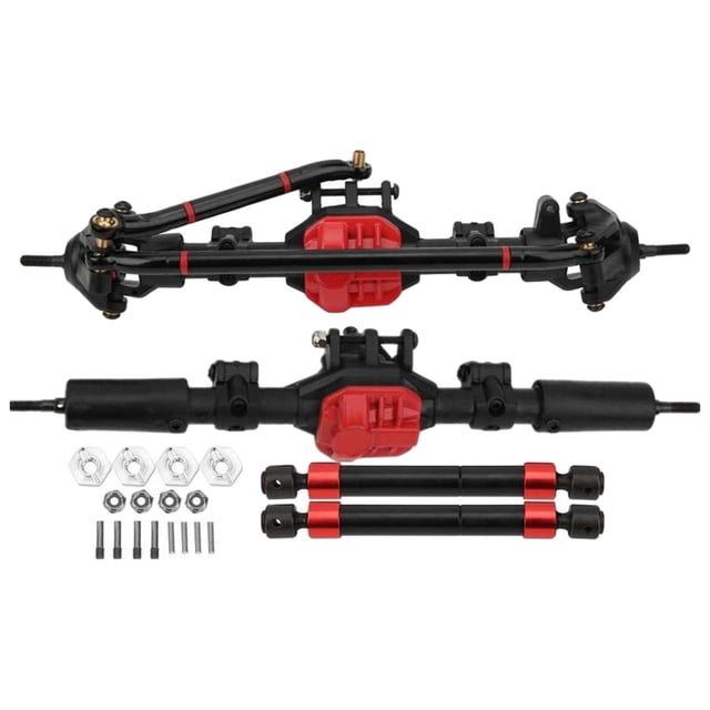 s de transmisión de puente / trasero para Axial SCX10 II 1:10 telemando Crawler Juguete eléctrico Hugo eje trasero delantero