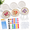 3 Pcs Floral Plates, variant on 15 Plasterting Kit For Adults & Teens - Diy Miniature Cake Dessert Figurines Ceramic-like Food Props Home Aesthetic Decor Craftin