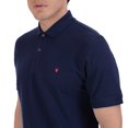 thumbnail image 3 of Playera Tipo Polo Yale Manga Corta Regular Fit 6909 Azul Marino, 3 of 4