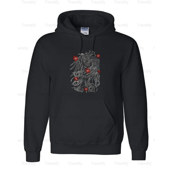 Phoenix Minimalist Mythical Bird Fantasy Hoodie - Fan Favorite M3082952, Up to Size 5XL