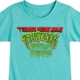 thumbnail image 3 of Teenage Mutant Ninja Turtles: Mutant Mayhem - Movie Logo - Toddler And Youth Girls Short Sleeve Graphic T-Shirt, 3 of 5
