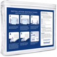 thumbnail image 4 of Queen Size SureGuard Box Spring Encasement - 100% Waterproof, Bed Bug Proof, Hypoallergenic - Premium Zippered Six-Sided Cover, 4 of 4