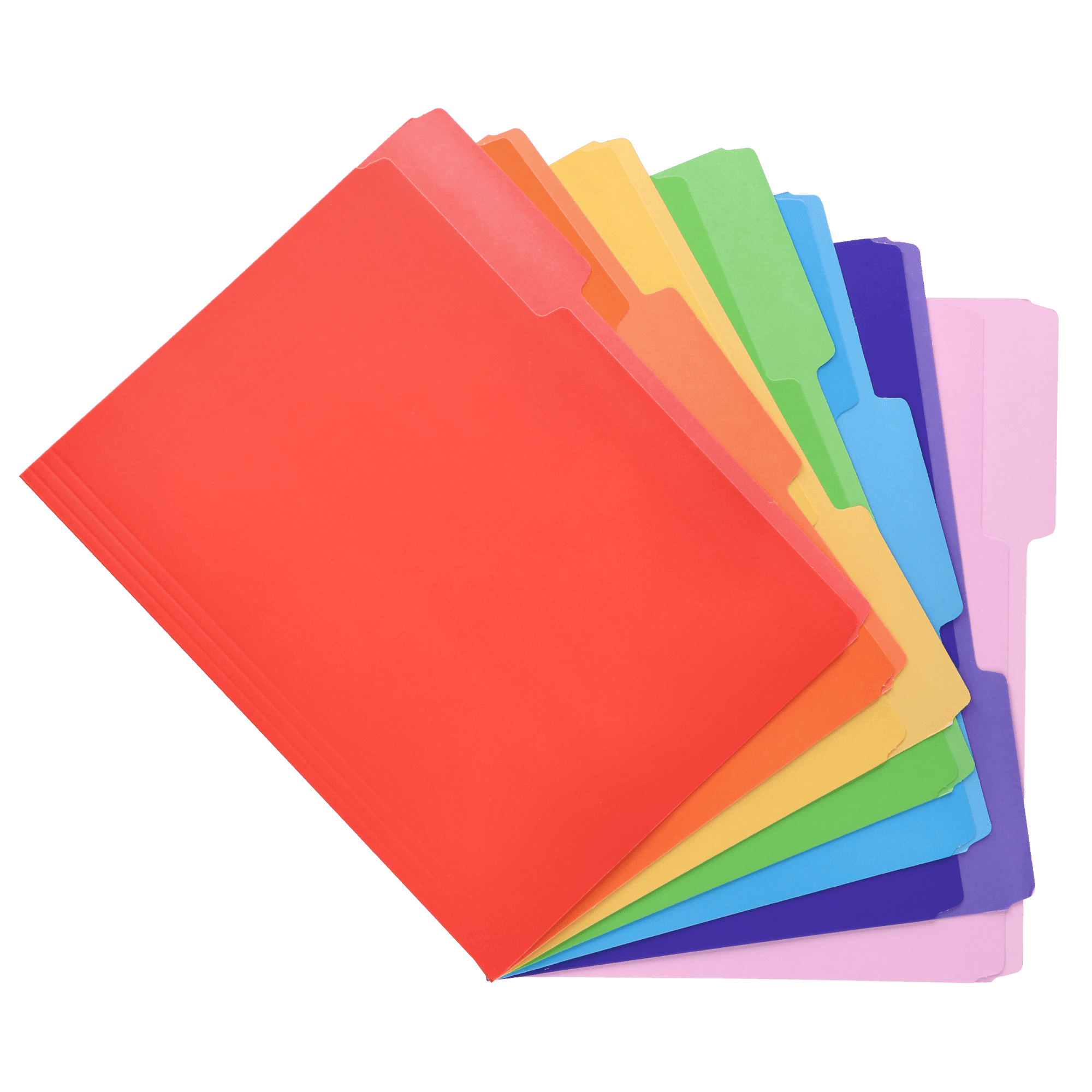 The Home Edit File Folders, Rainbow Ready, 7 Count, Letter Size