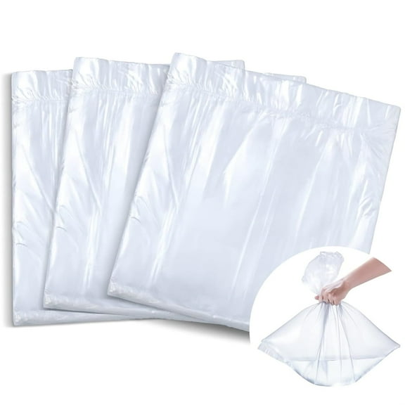 Disposable Foot Tub Liner, Portable Bath Basin Bags, Plastic Pedicure Spa Bags Thin Large Foot Bath Liners Pedicure Liners for Foot Pedicure Spa Hotel Home Use