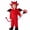 Red01, variant on Vdoaml Toddler Halloween Devil Costume Little Boy Full Zip Hooded Jumpsuit Kids Warm Plush One Piece Romper 4-5 Years Red