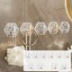 thumbnail image 1 of BathroomHooks sin taladro Sin marca Hexagon Glacier Water Ripple Wall Hooks pack de 5, plástico plateado dorado, resistente para puerta de baño de cocina, 1 of 6