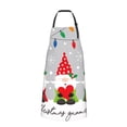 thumbnail image 3 of Cauagu Merry Christmas Gnome1 Aprons with Pockets,Waterproof Apron for Women,Kitchen Cooking Apron Adjustable Bib Aprons Chef Apron for Cooking,Drawing,Crafting, 3 of 8