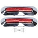 thumbnail image 1 of 10-30V 6LED Luz trasera lateral Lámpara indicadora brillante Protección IP68 para automóviles Camiones Remolques RVsRojo, 1 of 14