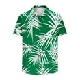 thumbnail image 6 of Horkkom Mens Hawaiian Shirts Short Sleeve Casual Button Down Shirt Palm Tree Print Beach Shirts, 6 of 6
