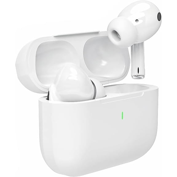 Bluetooth 5.0 Headphones Noise Cancelling Air Buds Pods 3D Stereo Ear pods in-Ear Ear Buds with Deep Bass Earphones Sport Headsets for Android/Samsung/Apple iPhone