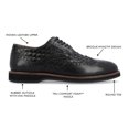 thumbnail image 4 of Thomas & Vine Mens Radcliff Tru Comfort Foam Lace-up Woven Wingtip Derby, 4 of 8