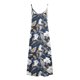 thumbnail image 5 of Puntoco Vestidos Mujer Moda Elegante Verano Casual Sólido V-Cuello Camis Vestido Largo Sin Mangas, 5 of 5