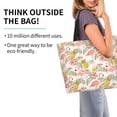 thumbnail image 2 of Easygdp Tropical Pink Flamingo Pineapple Bolsas Tote para Mujer, Bolsos de Hombro para Viaje, Bolsos de Mano de Gran Capacidad para Compras y Trabajo, 2 of 8