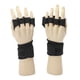 thumbnail image 1 of Gym Fitness Hand Straps Half Finger Sports Gloves Wrist Support Gym Fitness Hand Straps Half Finger Palm Protector Sports Gloves Black Margin, 1 of 3