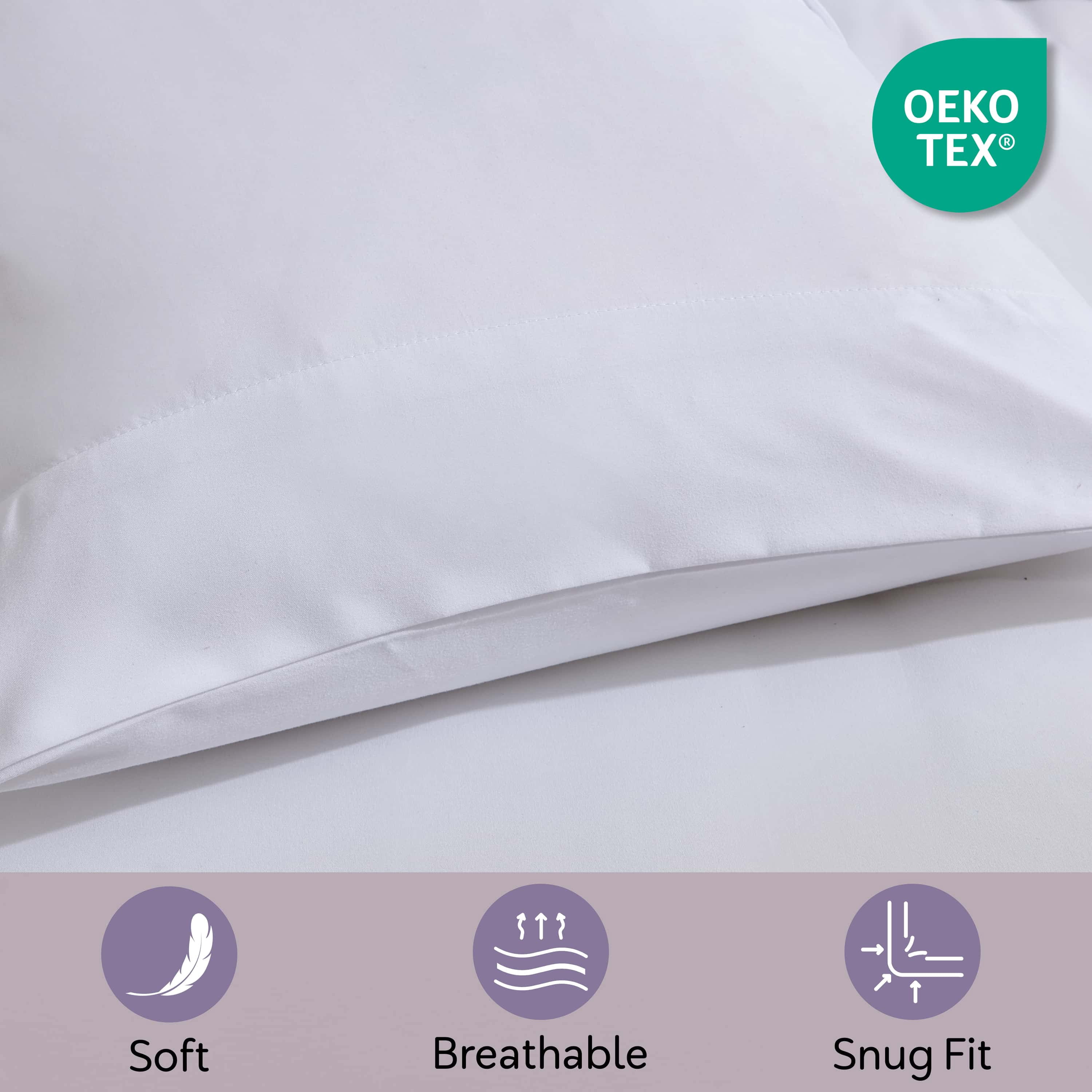LammaLoe Twin XL Comforter Sets, 5 Piece Bed in a Bag, Ultra Soft Dorm Bedding Comforter Set with Sheets, All Season Bed Set, White
