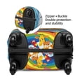 thumbnail image 4 of Naloa Rainbow Animals on Noah's Ark Elastic Suitcase Protector, Travel Suitcase Protector Cover Fits 18-32in Suitcase - Large, 4 of 9