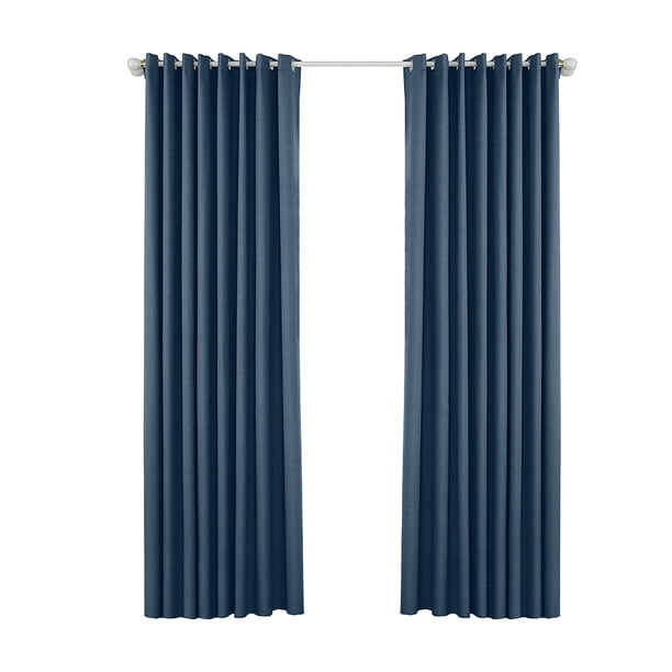Cortinas opacas para dormitorio Cortinas de habitación con aislamiento de ojales para sala de estar Leyfeng cortinas opacas