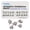 Standard MBT 0.018, variant on 20PCS Teeth Model Braces, Typodont Brackets, 0.022 Slots 3-4-5 with Hooks 20pcs/Pack, (MBT, Mini) 1PK