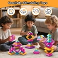 thumbnail image 2 of Building Blocks 48 PCS Stacking Toys for Kids 3 4 5 6 Years Old, Preschool Learning Activities for Toddlers 3-4 Years, STEM Educational Learning Toys Gifts for Boys Girls, 2 of 6