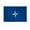 Nato 4x6 ft Flag, variant on AGAS Small NATO North Atlantic Treaty Organization Atlantic Alliance Flag 4x6 inch - 11 inch Plastic Pole Polyester Fabric Stitched Edges NATO Hand Held Mini Small Stick Flags