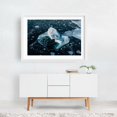 thumbnail image 2 of Afloat in Arctic Serenity - Greenland Photography Ocean Nature Seascape Snow Winter Abstract White Framed Wall Art Print 16 x 24 inches, 2 of 3