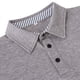 thumbnail image 5 of Camiseta de manga larga informal de color liso con solapa para hombre: 35 % poliéster/65 % algodón, tallas S-XXL, adecuada para el trabajo y las fiestas, 5 of 6