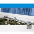 thumbnail image 1 of Casement Stay Window Latch Lock, Aluminum Alloy  Casement Window Hinge, Durable External Push Open Window Brace, Positioning Buckle, Easy Installation, 1 of 8