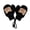plush black, variant on Cartoon Baby Mittens Full Finger/Split Finger Gloves for 2-5 Years Kids Warm Winter Gloves Knitted Toddler Accessories