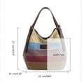 thumbnail image 3 of Unisex Canvas Shoulder Bag Handbag Suitable for Fashionable Individuals and Travel Enthusiasts, 3 of 21