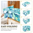 thumbnail image 2 of Yayeee Collapsible Cube Storage Bin with Lid Fabric Closet Decorative Basket with Handles, Vibrant Cat Pattern, 2 of 7