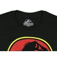 thumbnail image 3 of Jurassic Park Men's Distressed Vintage Classic Logo Adult T-Shirt (S), 3 of 3