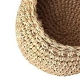 thumbnail image 7 of Trianu Wall Hanging Fruit Storage Basket Jute Vegetable Baskets for Boho Kitchen Woven Hang Basket Pantry Wicker Produce Storage Bag for Onion Potato Garlic Veggie Banana Plant, Small, 7 of 7