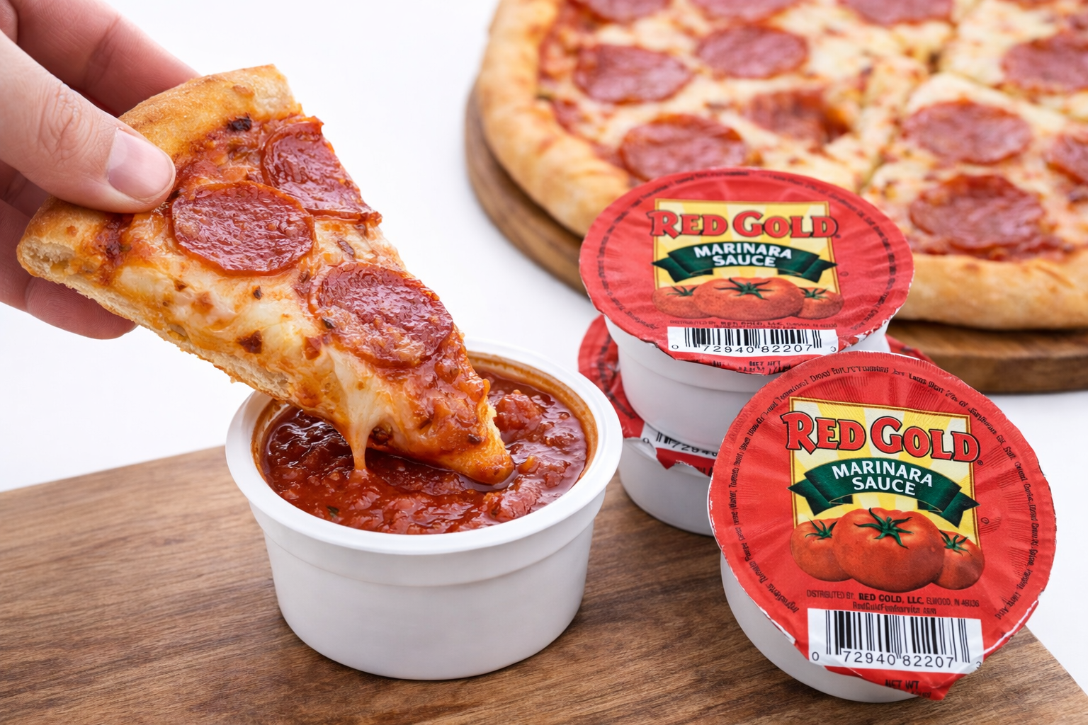 Red Gold 2.5 oz. Marinara Sauce Cups l Pack of 16