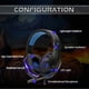 thumbnail image 3 of Bearachild Auriculares para juegos de graves ajustables, consola de juegos de ordenador profesional, sonido envolvente estéreo, auriculares para juegos con Cables de audio/vídeo negro rojo Luz, 3 of 6