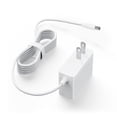 thumbnail image 1 of Cargador compatible con aspiradora inalámbrica LEVOIT LSV-V201-WUS/LVAC-120/LAVC-200, fuente de alimentación de batería, adaptador de CA de 1,8 m, cable de carga SAW15A-260-0500UD., 1 of 5