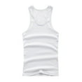 thumbnail image 5 of Afdoent Men's Tank Top Male Sports Slim Undershirt Base Layer Sleeveless Gym Vest Casual Streetwear, 5 of 5
