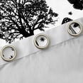 thumbnail image 4 of Homewish Gothic Skeleton Curtains Pack of 2 (42x84 Each),Spooky Skull Curtains Blackout,Boho Butterfly Mushroom Bedroom Curtains For Boys Girls,Luxury Bedroom Decor, 4 of 6