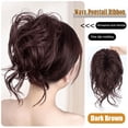 thumbnail image 3 of Wavy Ponytail Ribbon Short Wavy Ponytail Ribbon Drawstring Wrap Around Hair M0 Z6H3, 3 of 8