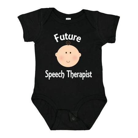 

Inktastic Future Speech Therapist Gift Baby Boy or Baby Girl Bodysuit