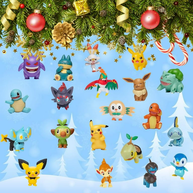 2025 30 Days Different Small Monster Figure Advent Calendar