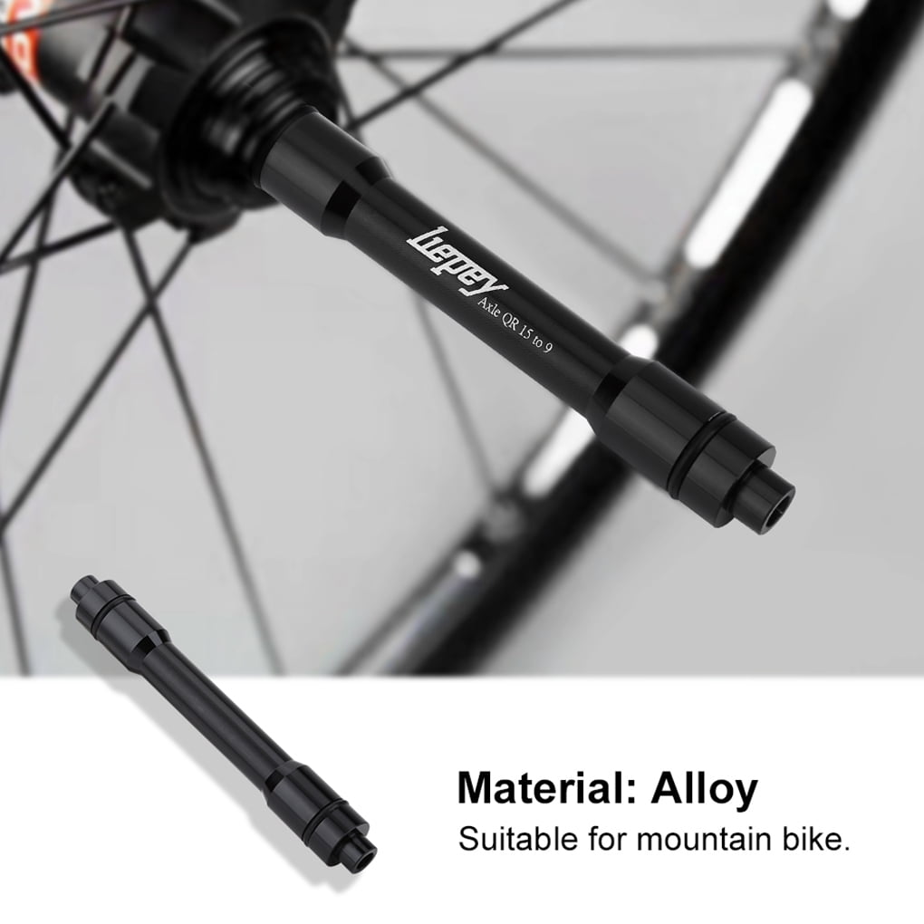 bicycle wheel axle