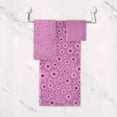 thumbnail image 5 of SKYSONIC 3 Pack Towel Flowers Pattern Cotton Bath Towel Set (1 Bath Towel, 1 Hand Towel, 1 Washcloth) for Bathroom, Super Soft and Quick Dry Towels, 5 of 7