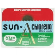 Sun Chlorella Chlorella Tablets, 200 Mg, 1500 Ct, 100 Servings