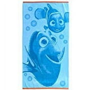 Disney Pixar Finding Dory Nemo 100% Cotton Terry Jacquard 34 X 64 Beach Bath Towel