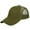 Army Green, variant on Falari Trucker Hat Baseball Cap Structured Plain Design 6 Panel, Adjustable Size - White