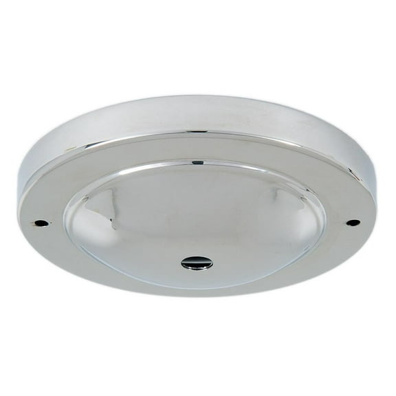 B&P Lamp® Nickel Finish Ceiling Light Canopy Plate, Hardware Not Included